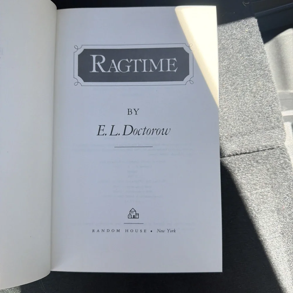 Ragtime by E.L. Doctorow 1975 1st Edition/3rd Printing HC/DJ VERY GOOD
